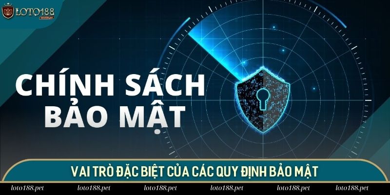 Chính Sách Bảo Mật 2 Vai trò đặc biệt của các quy định bảo mật