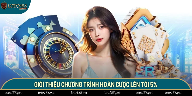 Giới thiệu chương trình hoàn cược lên tới 5%